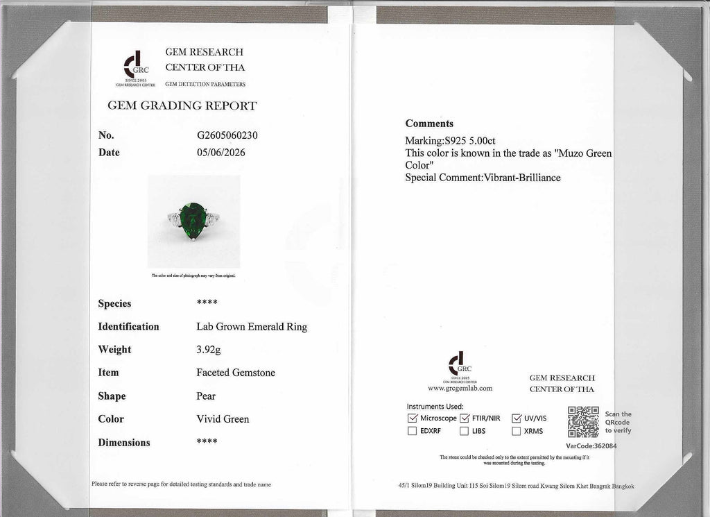 Nysera Muzo Emerald Ring