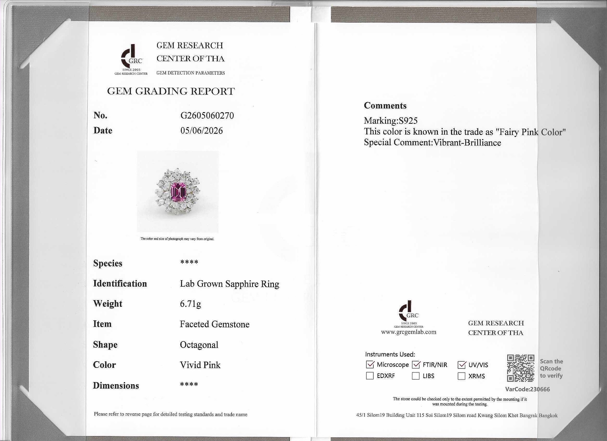 Nysera Fairy Pink Sapphire Ring