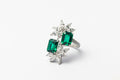 Nysera Muzo Emerald Octagon Ring