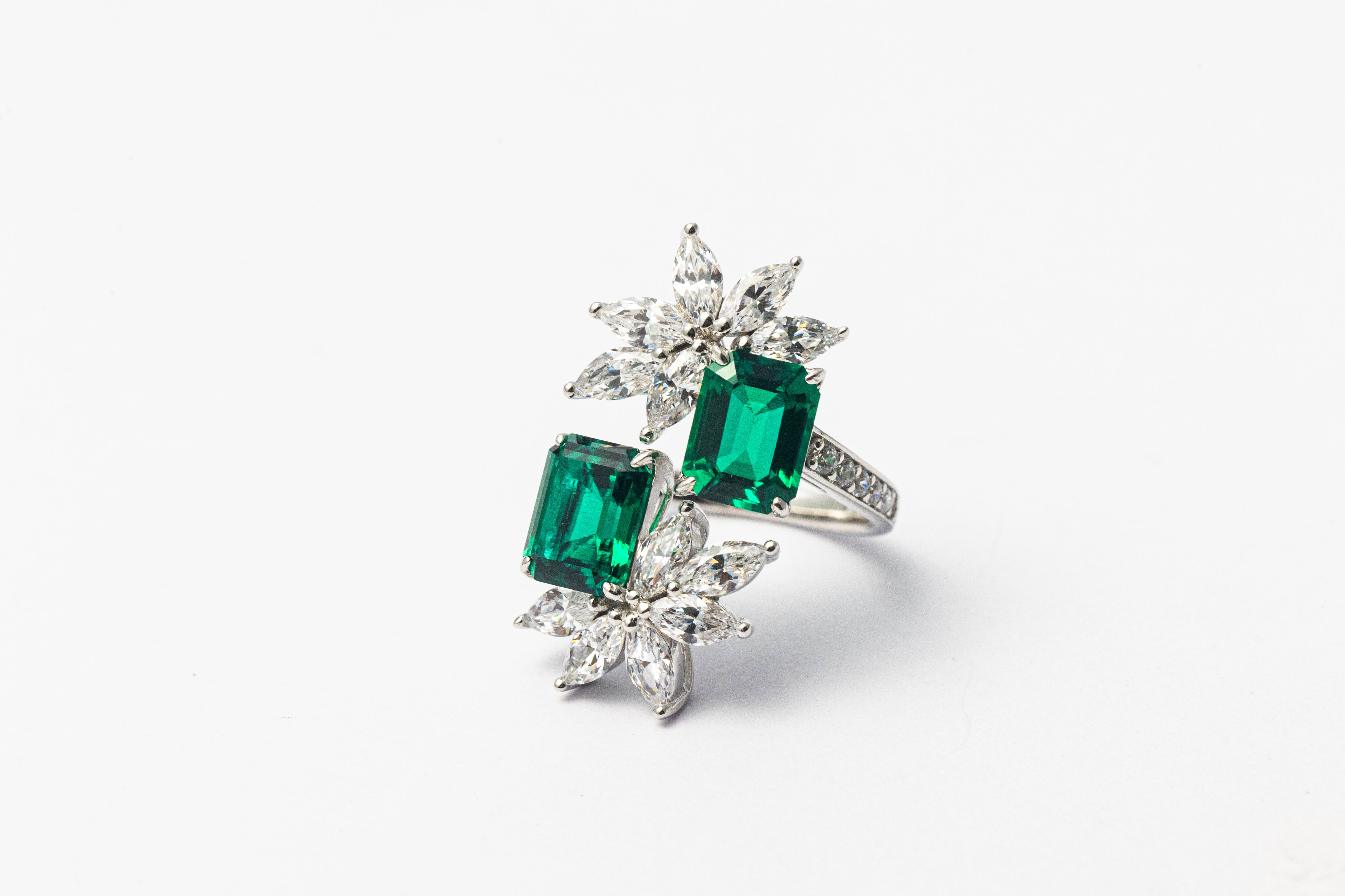 Nysera Muzo Emerald Octagon Ring