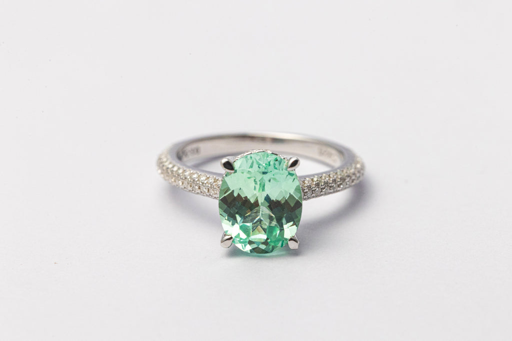 Nysera Sapphire Oval Ring