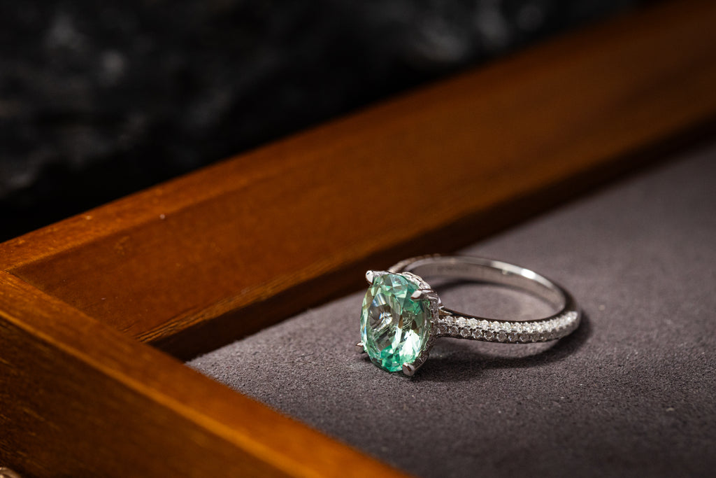 Nysera Sapphire Oval Ring