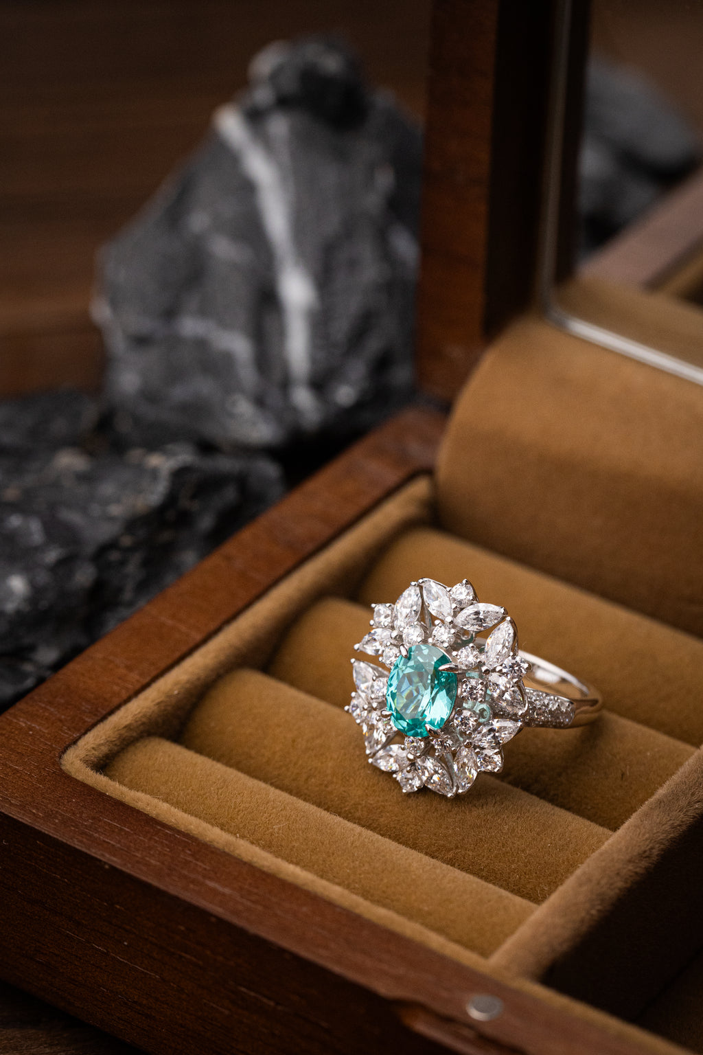 Nysera Paraiba-Blue Ring