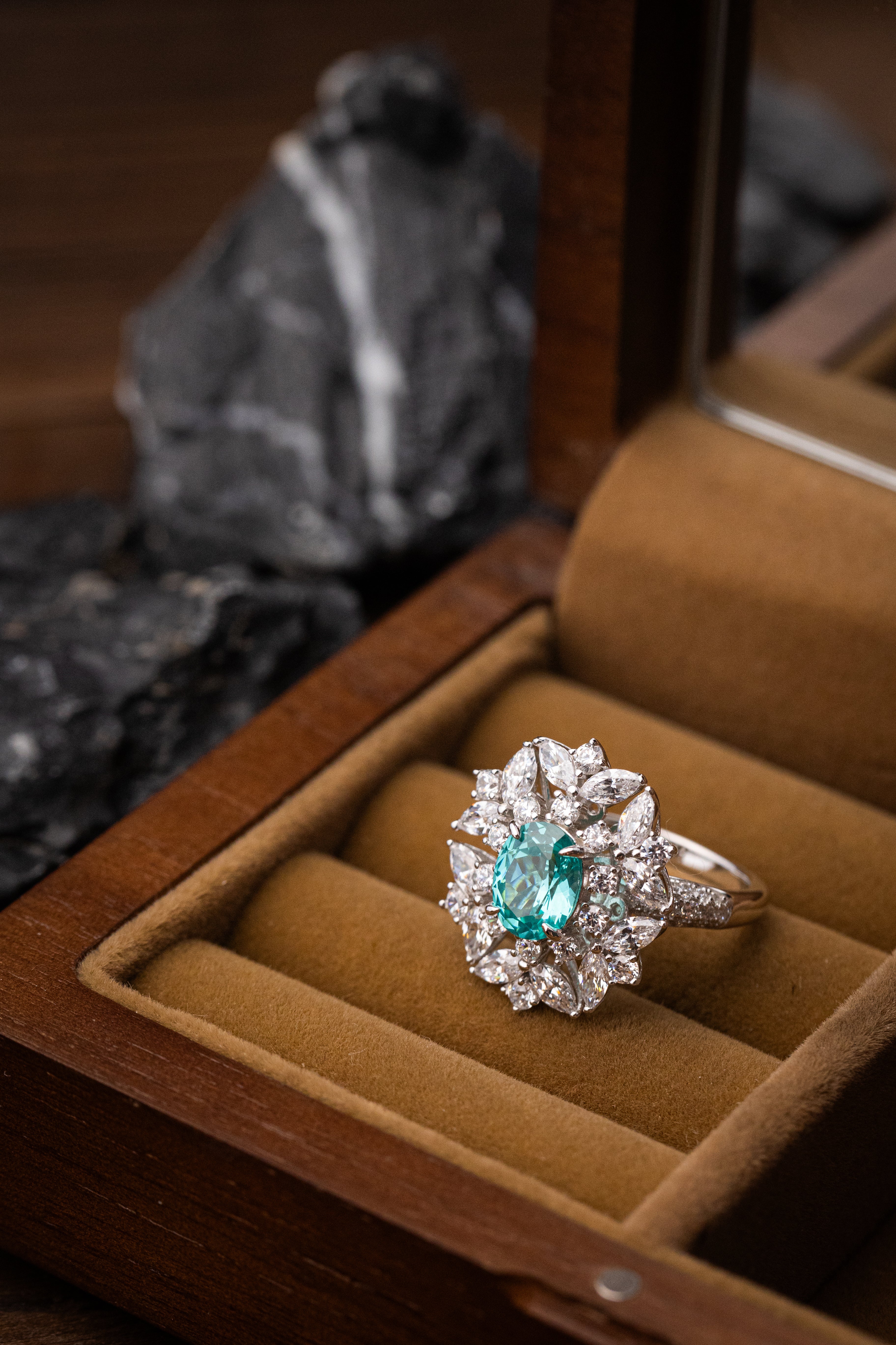 Nysera Paraiba-Blue Ring