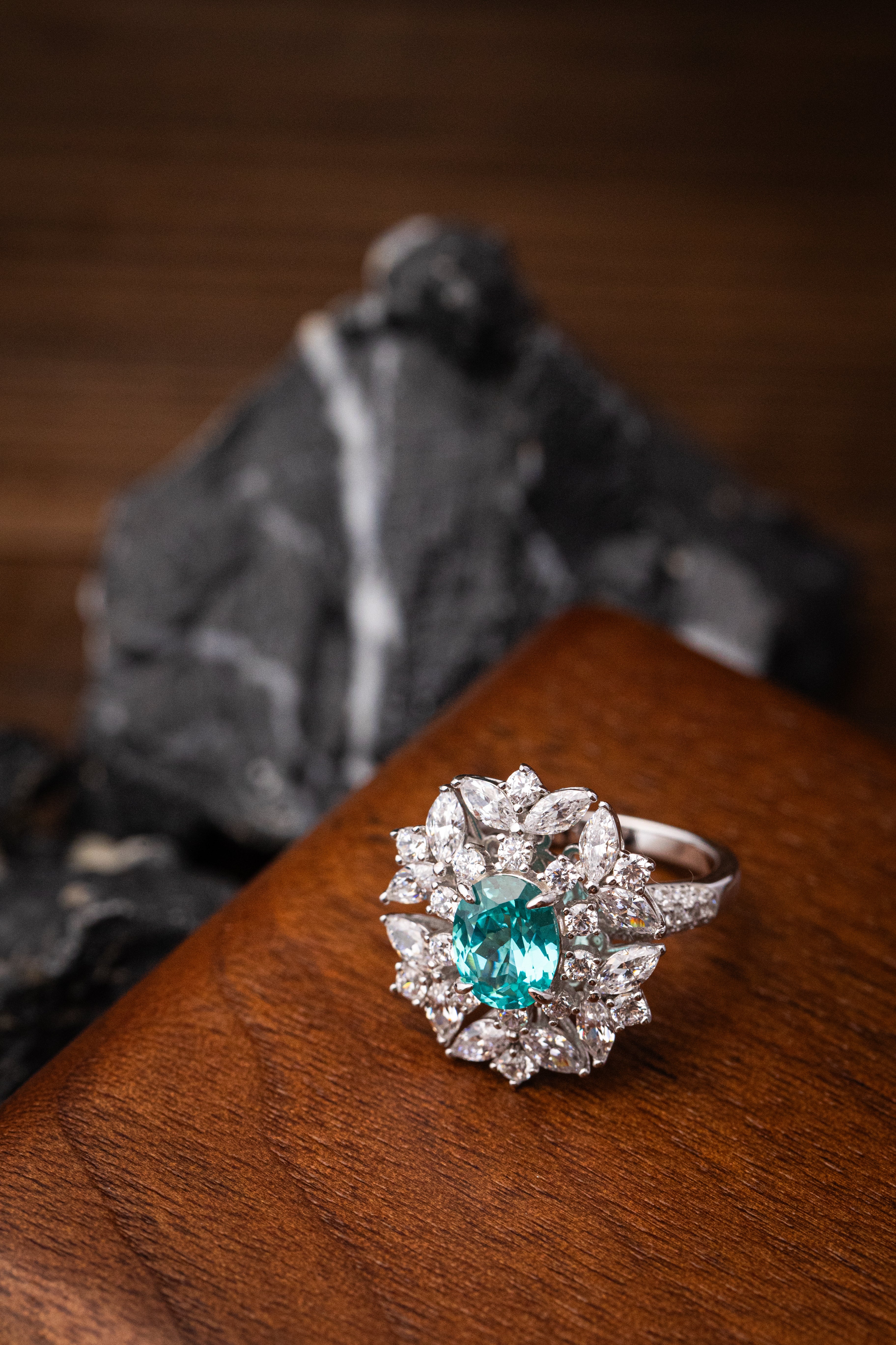Nysera Paraiba-Blue Ring