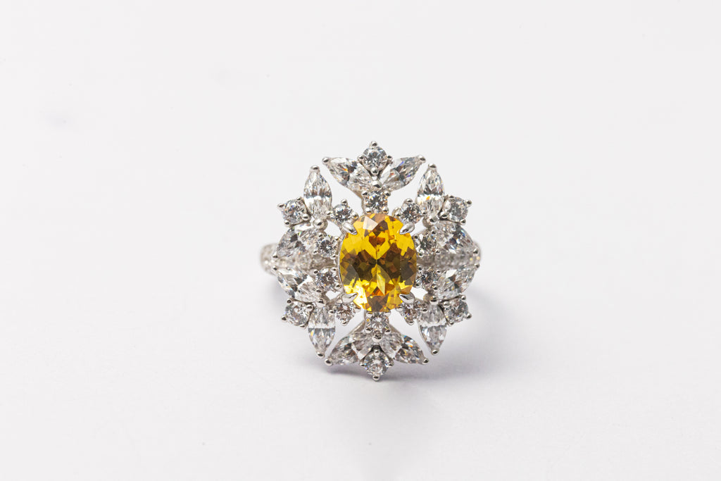 Nysera Canary Sapphire Ring