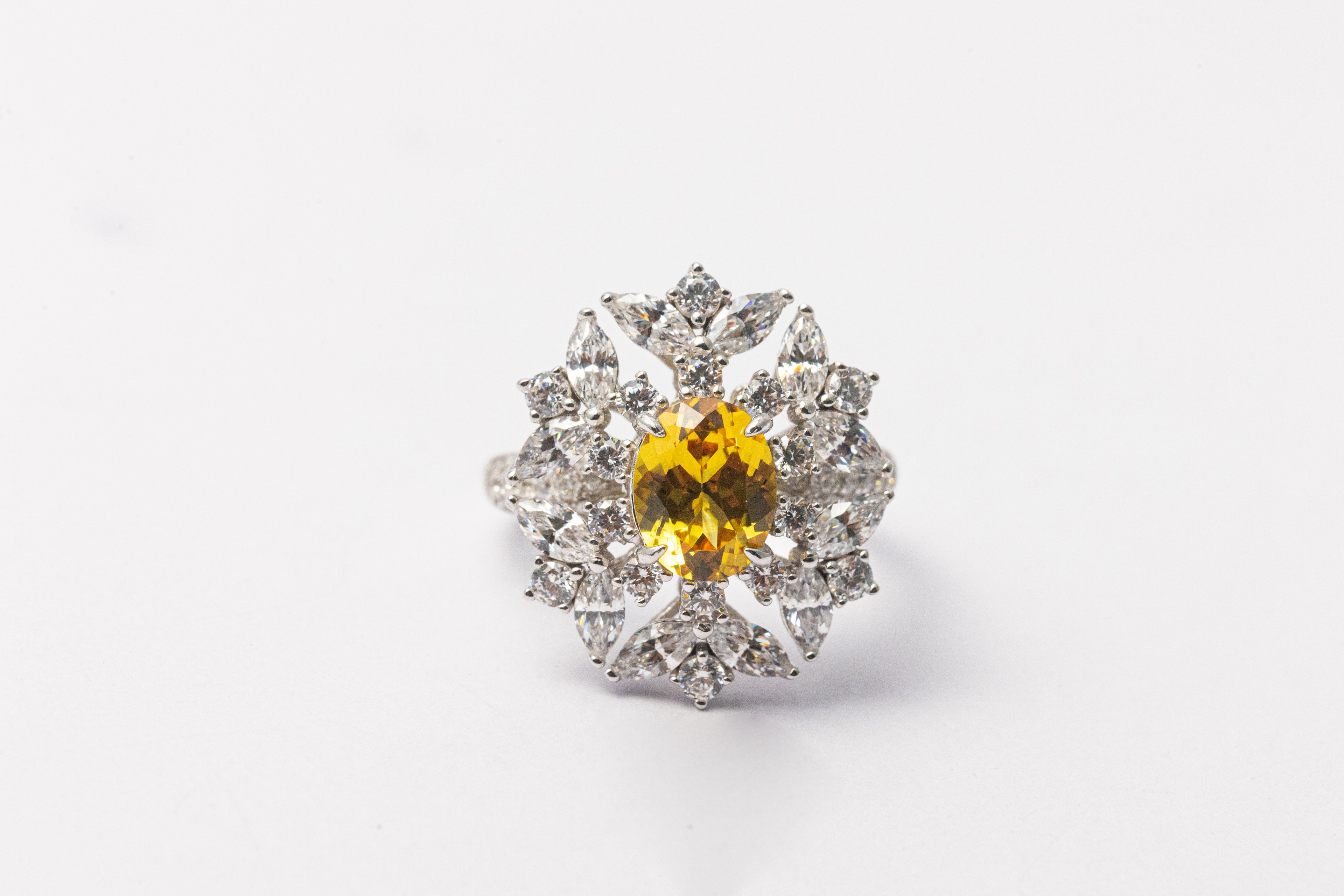 Nysera Canary Sapphire Ring
