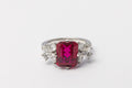 Nysera Pigeon Ruby Octagon Ring