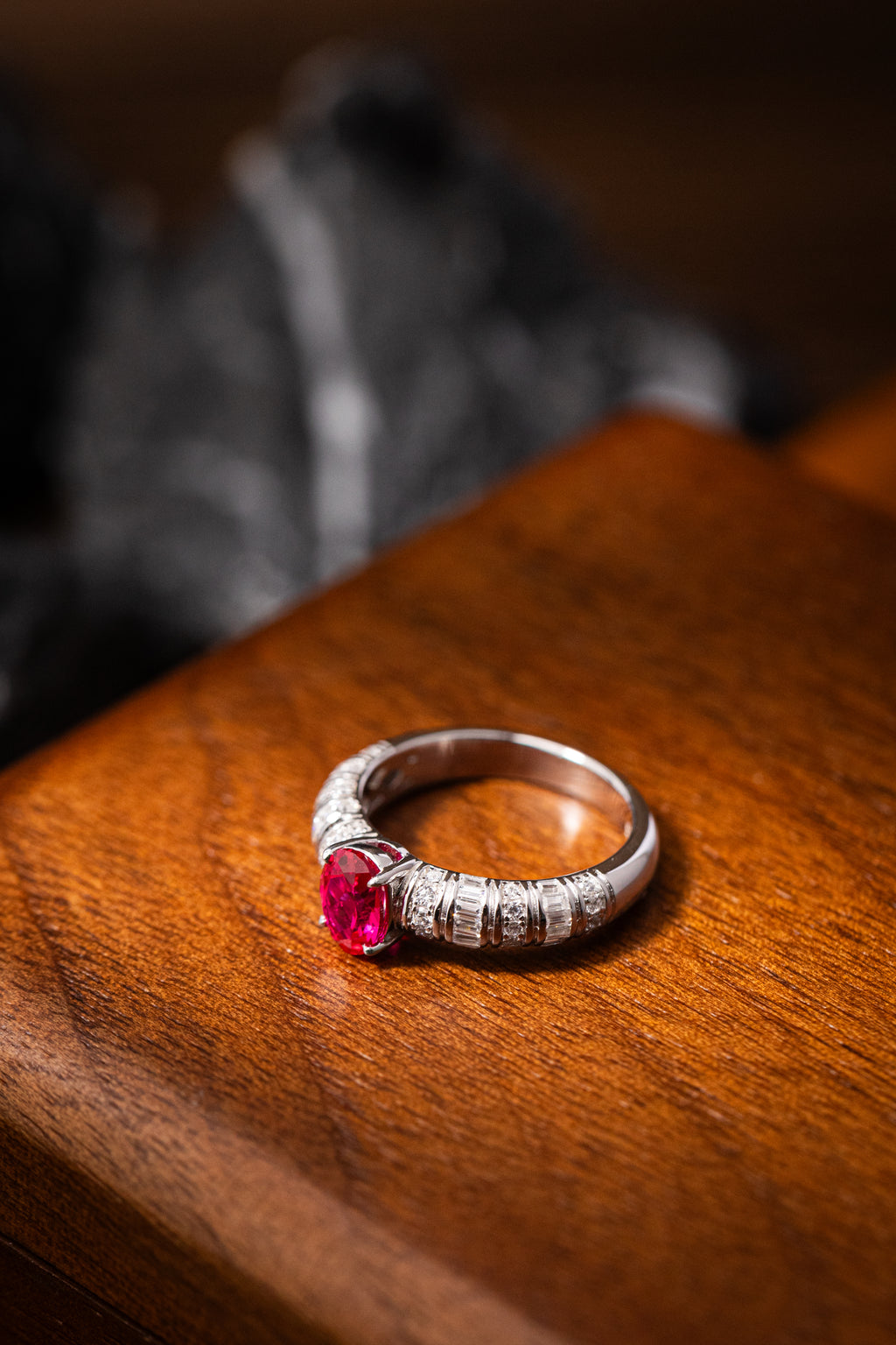 Nysera Ruby Oval Ring