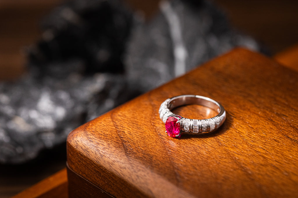 Nysera Ruby Oval Ring