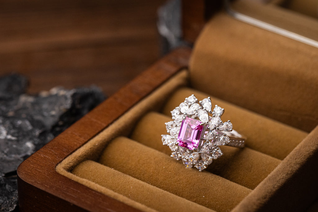 Nysera Fairy Pink Sapphire Ring