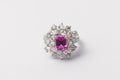 Nysera Fairy Pink Sapphire Ring