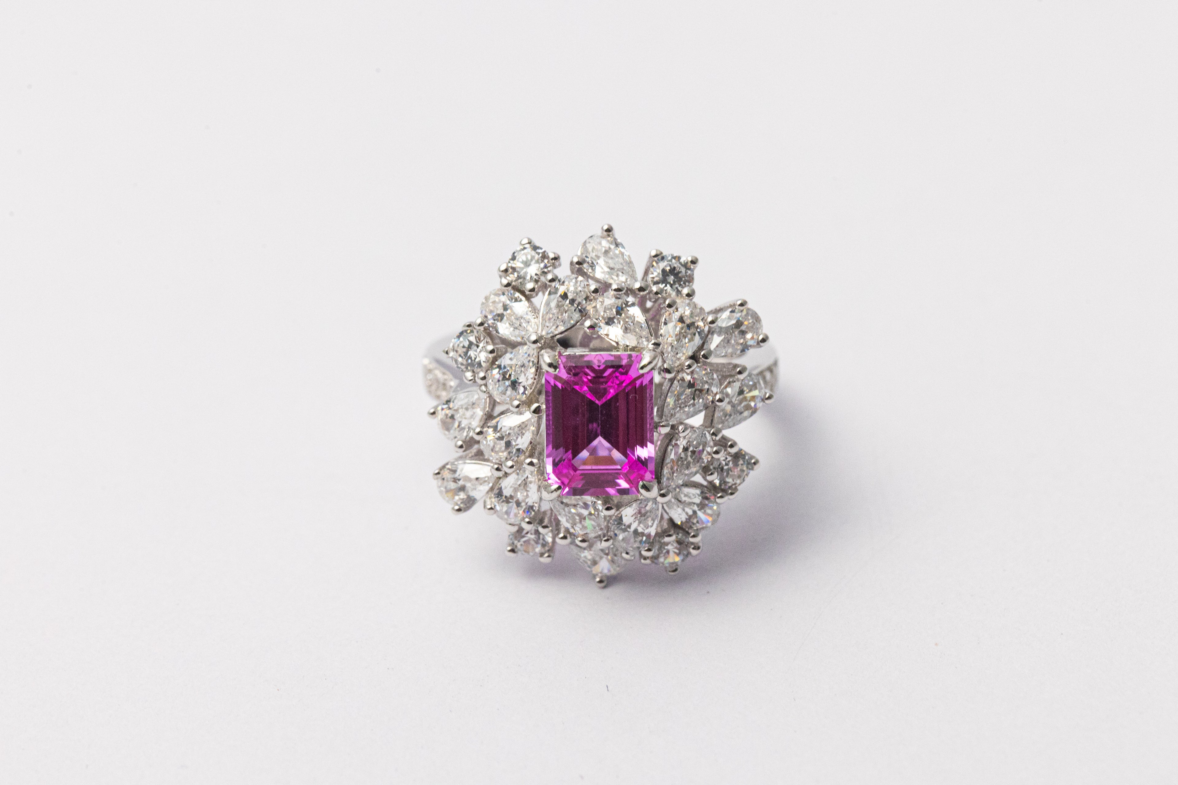Nysera Fairy Pink Sapphire Ring