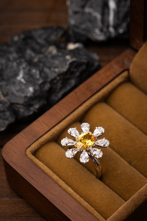 Nysera Canary Sapphire Ring