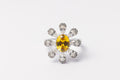 Nysera Canary Sapphire Ring