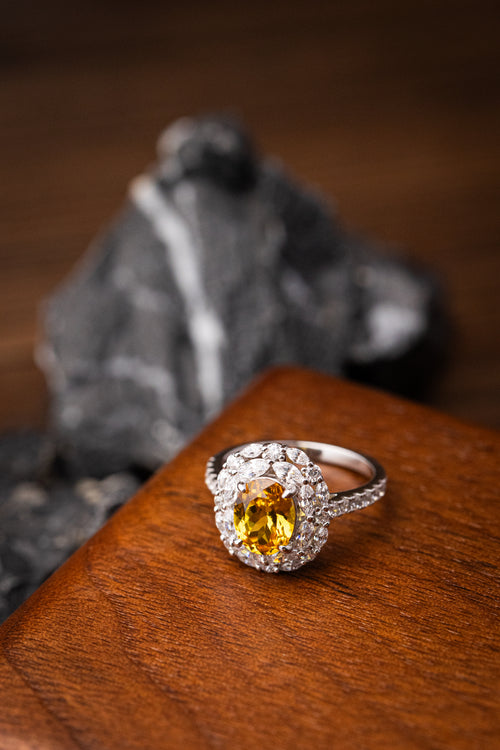 Nysera Canary Sapphire Ring
