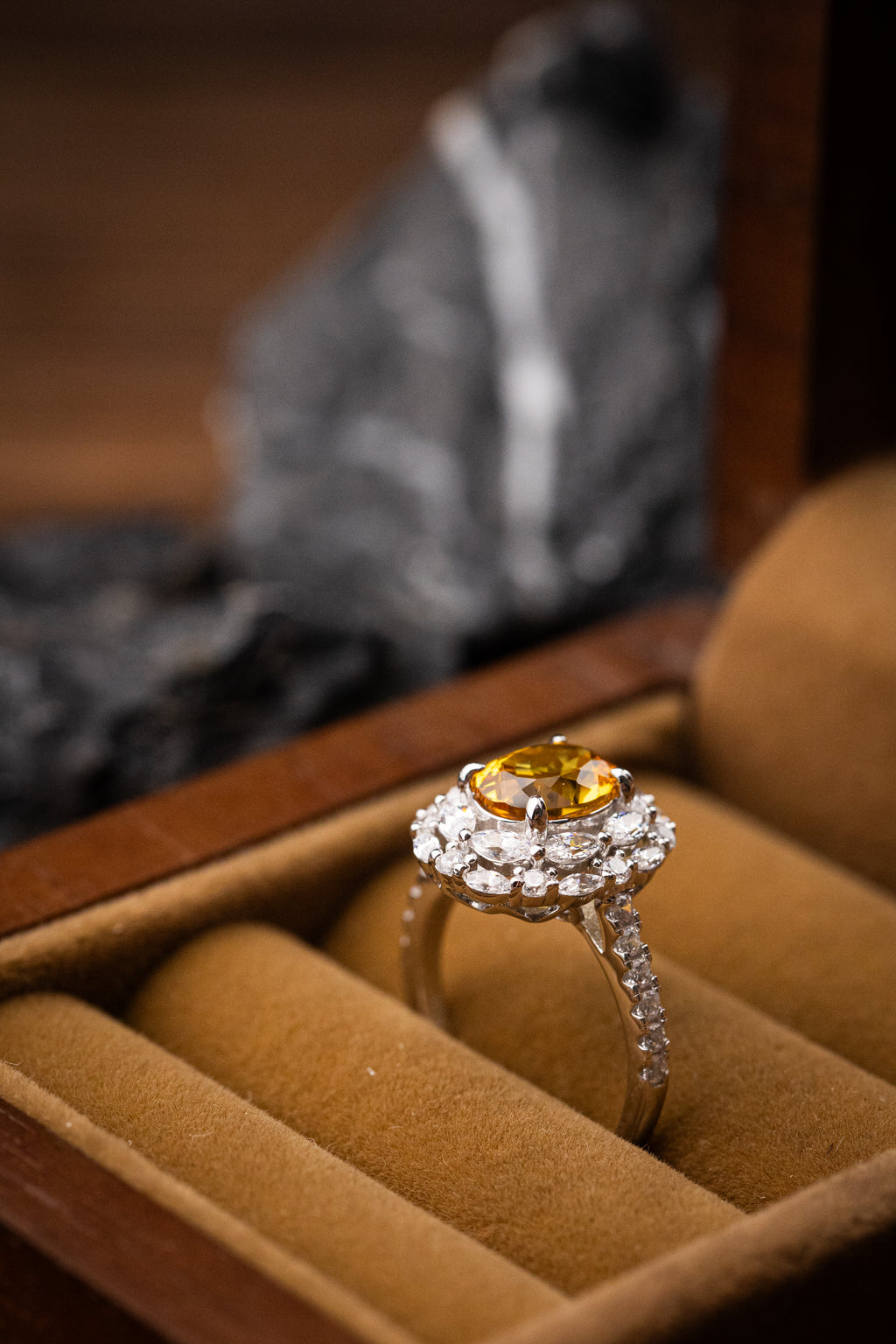 Nysera Canary Sapphire Ring