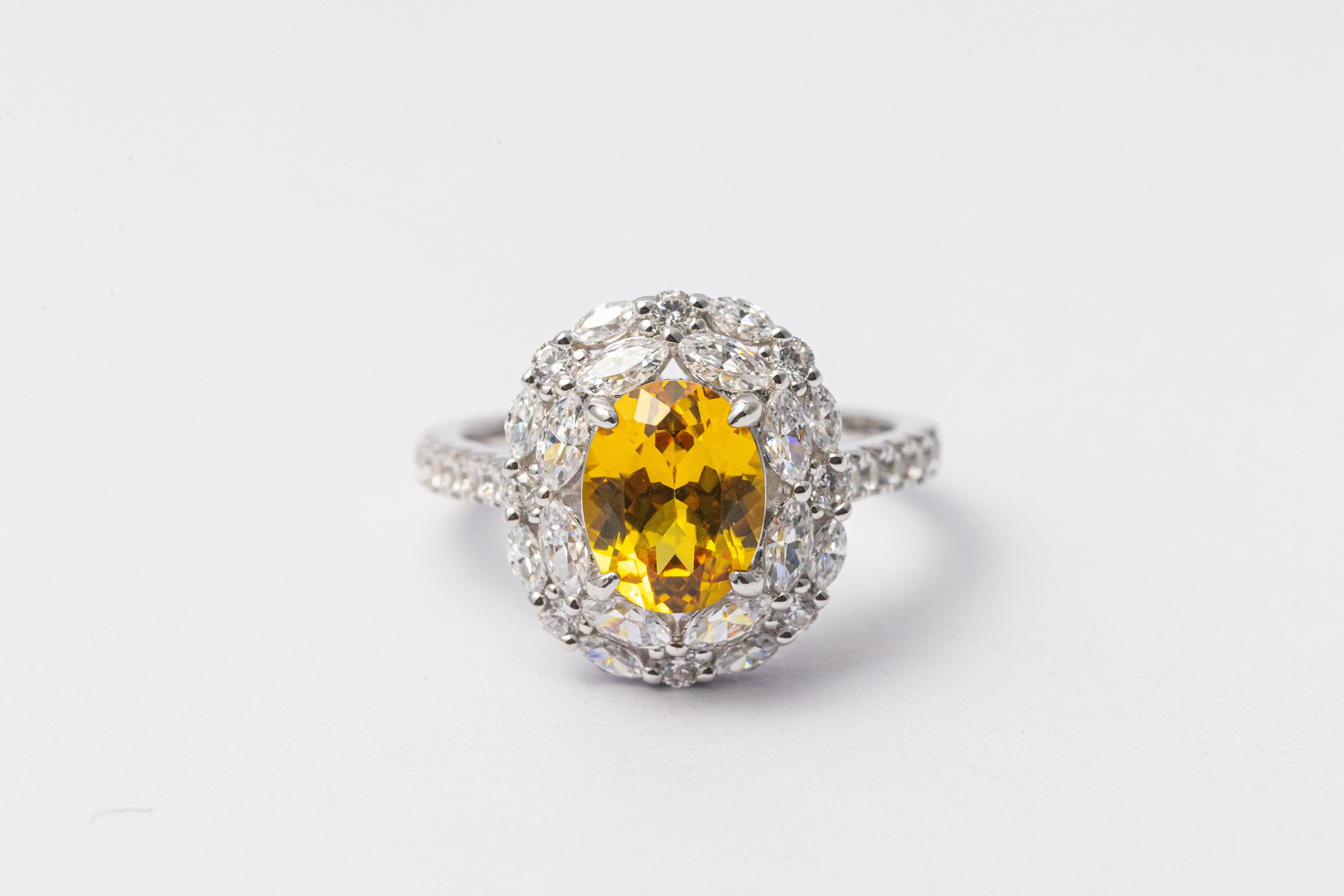 Nysera Canary Sapphire Ring